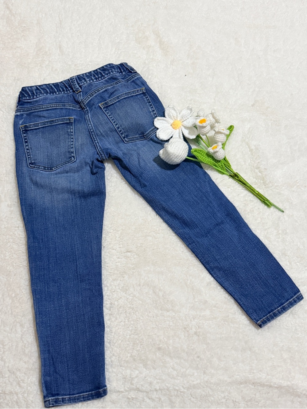 Crewcuts Girls' Blue Skinny Jeans - Picture 3 of 3
